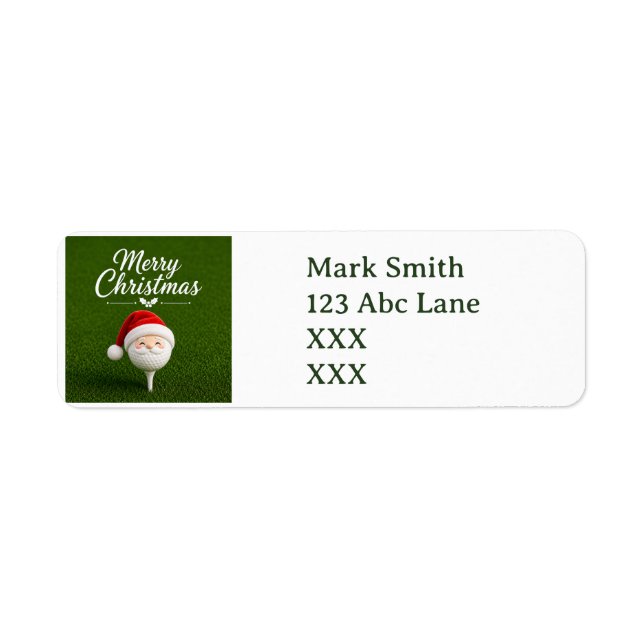 Golf Christmas themed (Front)