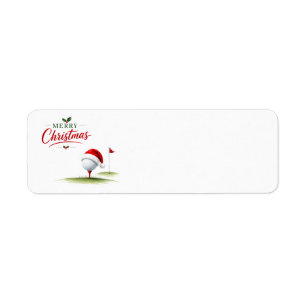 Golf Christmas themed for golfer