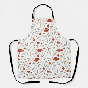 Golf Christmas themed for golfer party  Apron