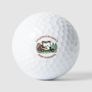 Golf Christmas Themed for Minnesota Balls