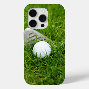 Golf Club and Golf Ball iPhone 15 Pro Case