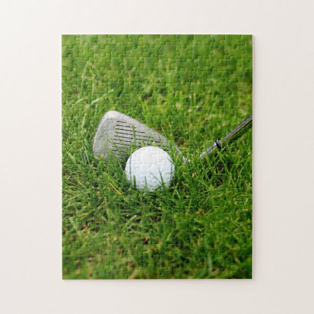 Golf Club and Golf Ball Jigsaw Puzzle (Vertical)