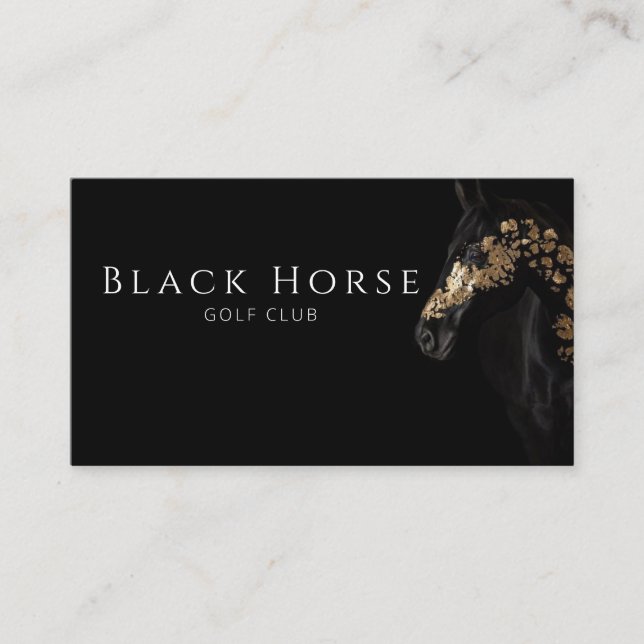 Golf Club Business Card (Front)