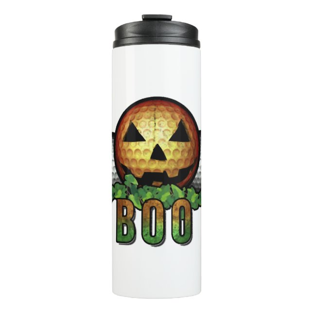 Golf Club Course Halloween Golfer Retirement Gift Thermal Tumbler (Front)
