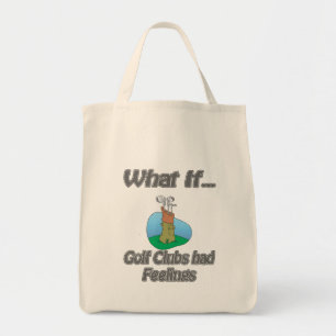 golf club feelings tote bag