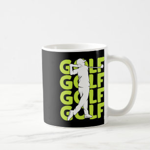 Golf Club Golfing Golfer Kids Boys Men 1 Coffee Mug