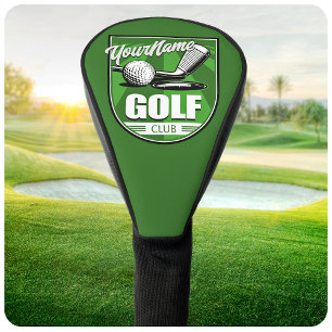 Golf Club NAME Pro Golfer Player Personalised   Golf Head Cover