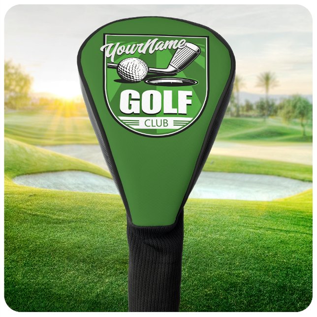 Golf Club NAME Pro Golfer Player Personalised   Golf Head Cover (Creator Uploaded)