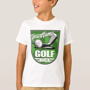 Golf Club NAME Pro Golfer Player Personalised T-Shirt