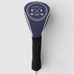 Golf CLub personalised logo monogram any colour Head Cover