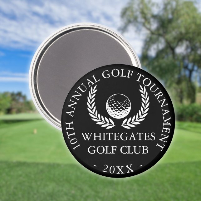 Golf Club Tournament Personalised Magnet (Golf Club Tournament Personalized Magnet)