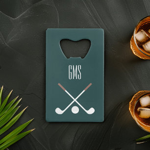 Golf Clubs 3 Letter Monogram
