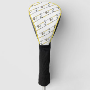 Golf Clubs, Gloves, Ball and Tee Golf Head Cover