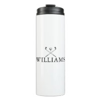 Golf Clubs Personalised Name 