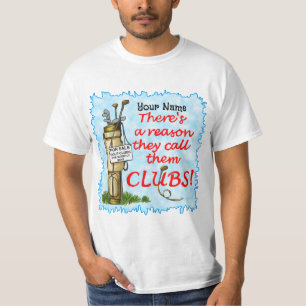 Golf Clubs T-Shirt