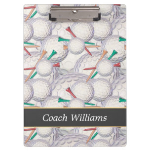 Golf Coach Clipboard