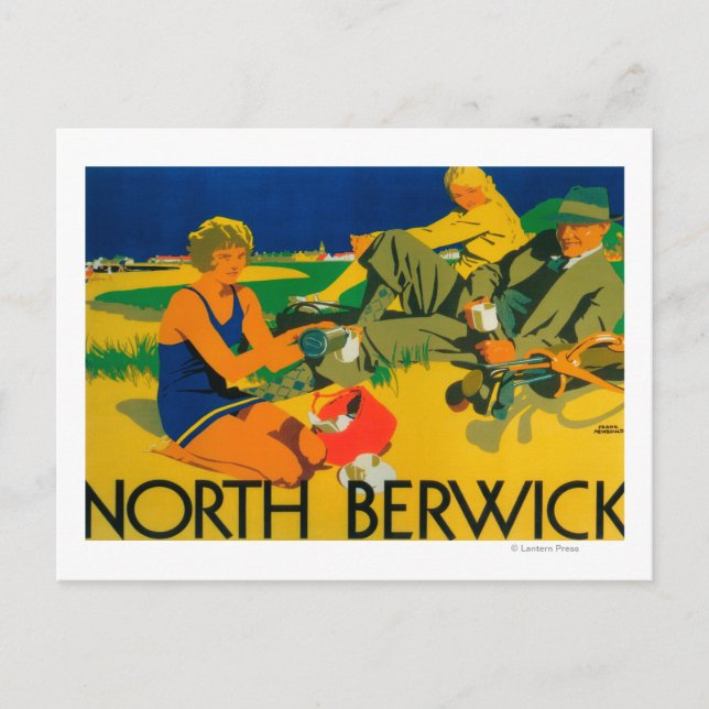 Golf Coast Promotional Poster Postcard (Front)