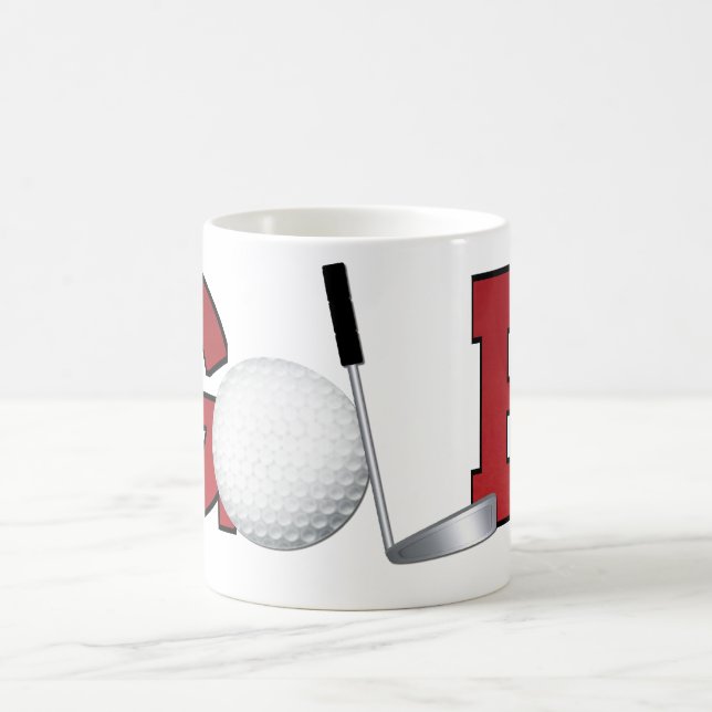 Golf Coffee Mug (Center)