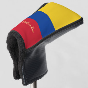 Golf Colombia & Colombian Flag /Golf Clubs Covers