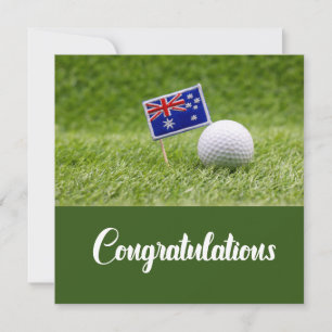 Golf Congratulations you did it for golfer