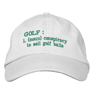 Golf Conspiracy  Embroidered Hat