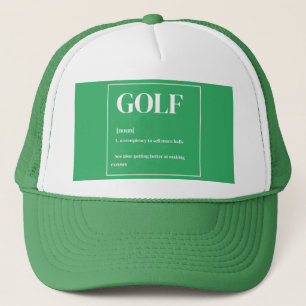 Golf Conspiracy Trucker Hat