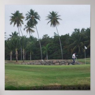 Golf Country Club Poster