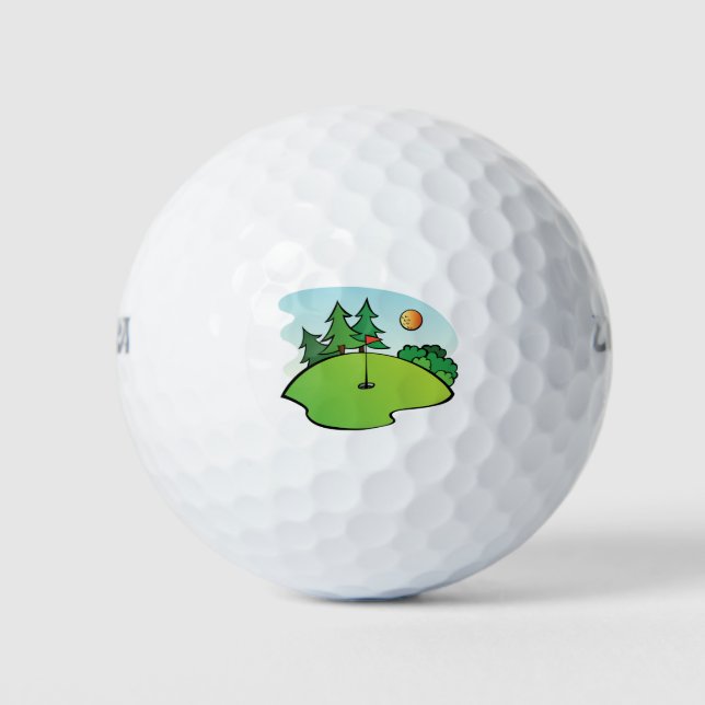 Golf Course Balls (Front)