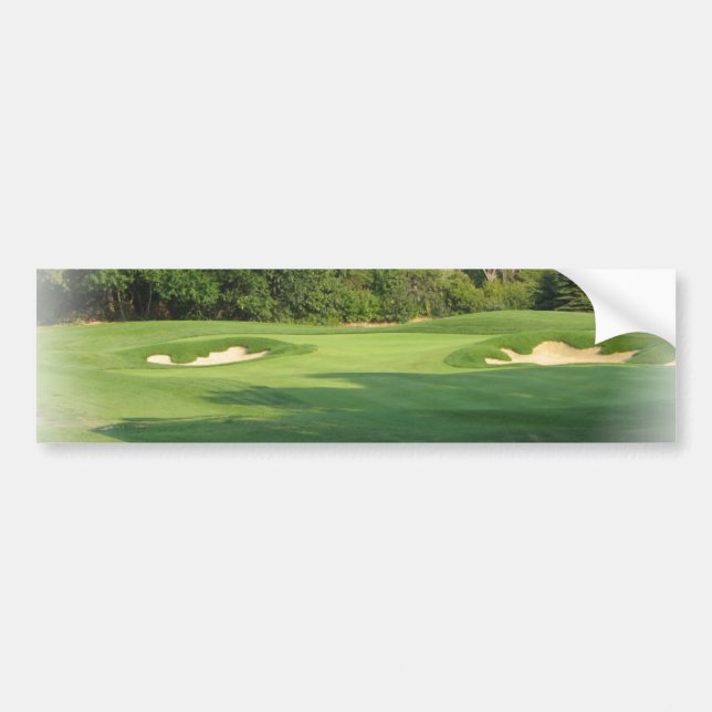 Golf Course Bumper Sticker (Front)