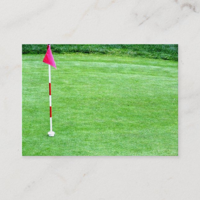 Golf Course Business Card (Front)