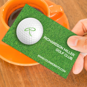 Golf Course Business Card