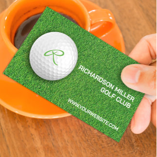 Golf Course Business Card