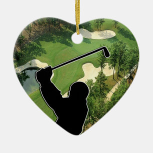 Golf Course Ceramic Tree Decoration