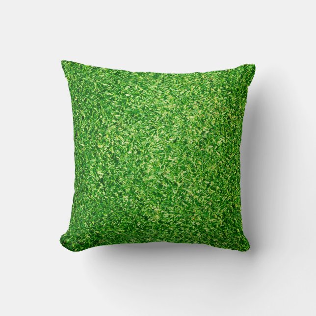 Golf Course Green grass background Cushion (Front)
