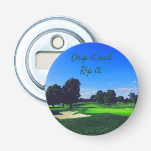 Golf Course Grip it and Rip it Bottle Opener