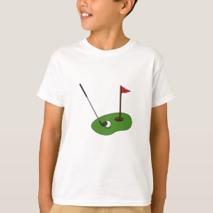 Golf Course Hole with Flag T-Shirt