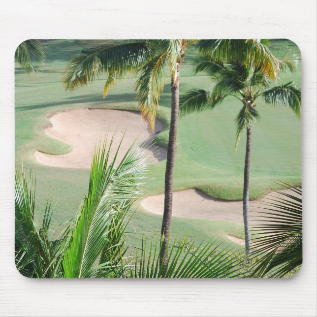 Golf Course in Tropics Mouse Pad (Front)