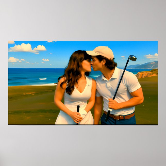 Golf Course Kisss Poster (Front)