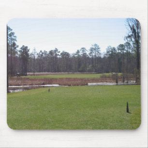 Golf course mouse pad. mat