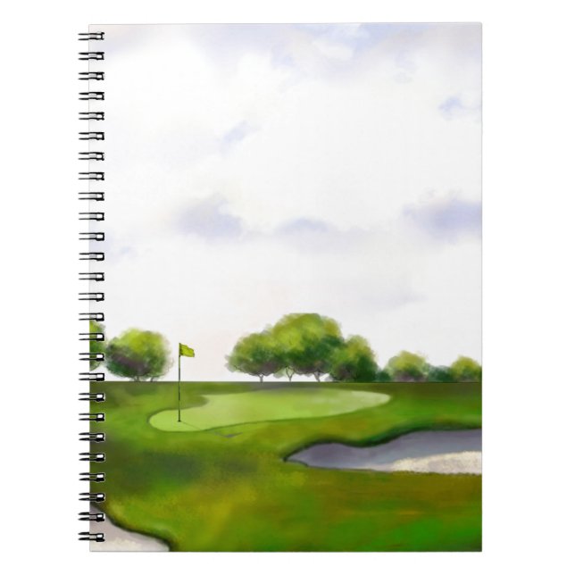 Golf Course Notebook (Front)