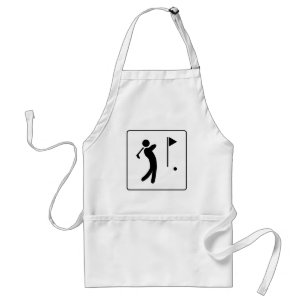Golf Course Pictogram Standard Apron