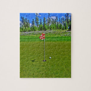 Golf course puzzle