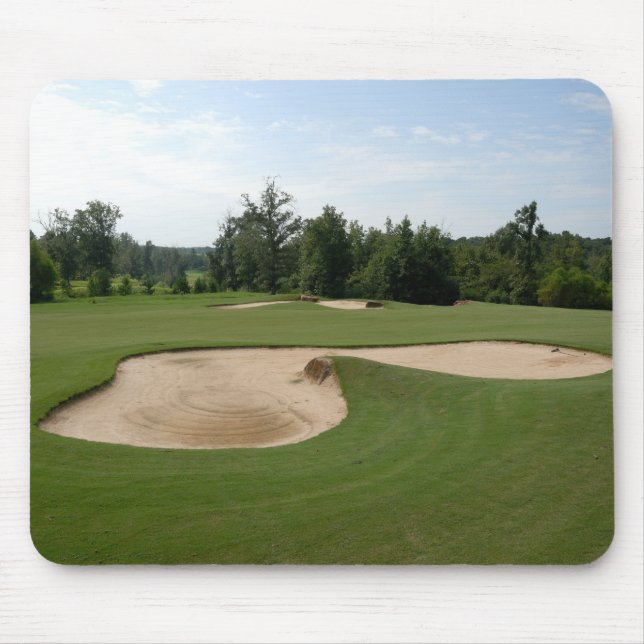 Golf Course Sand Trap Mouse Mat (Front)
