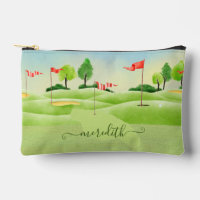 Golf Course Scene Personalised Name 