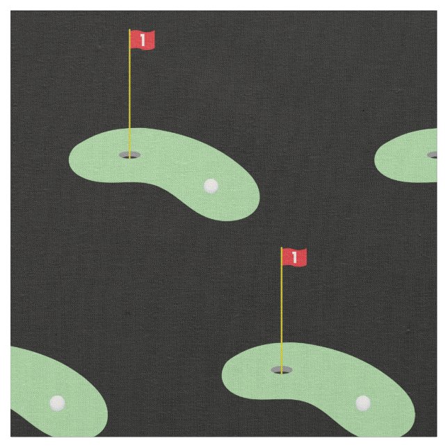 Golf Course Sports Fabric (Close Up)