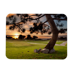 Golf Course Sunset Magnet