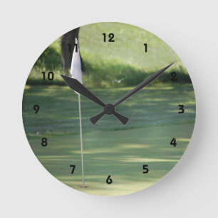 Golf Course Wall Clock