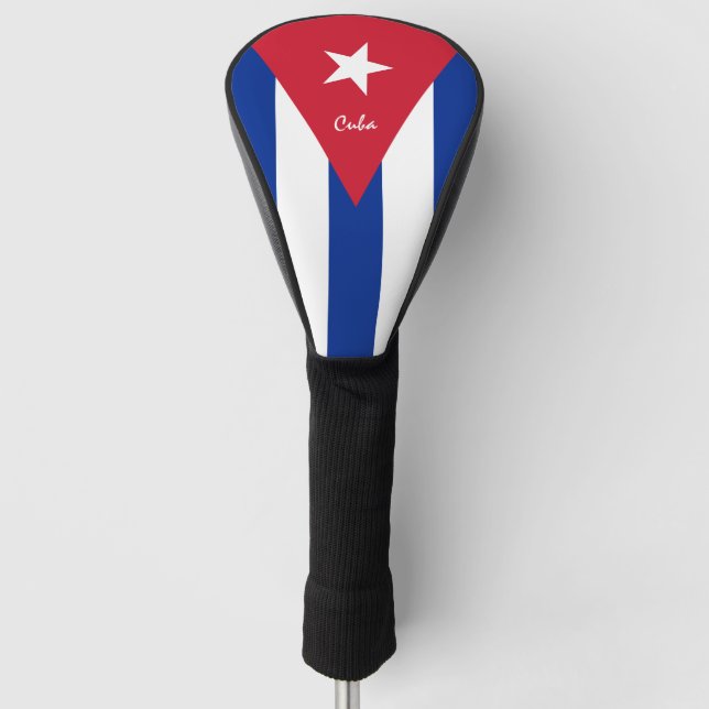 Golf Cuba & Cuban Flag / Golf Clubs Covers (Front)