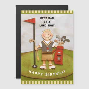 Golf Dad Birthday Cards