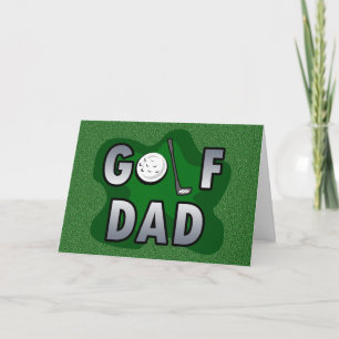 Golf Dad Card